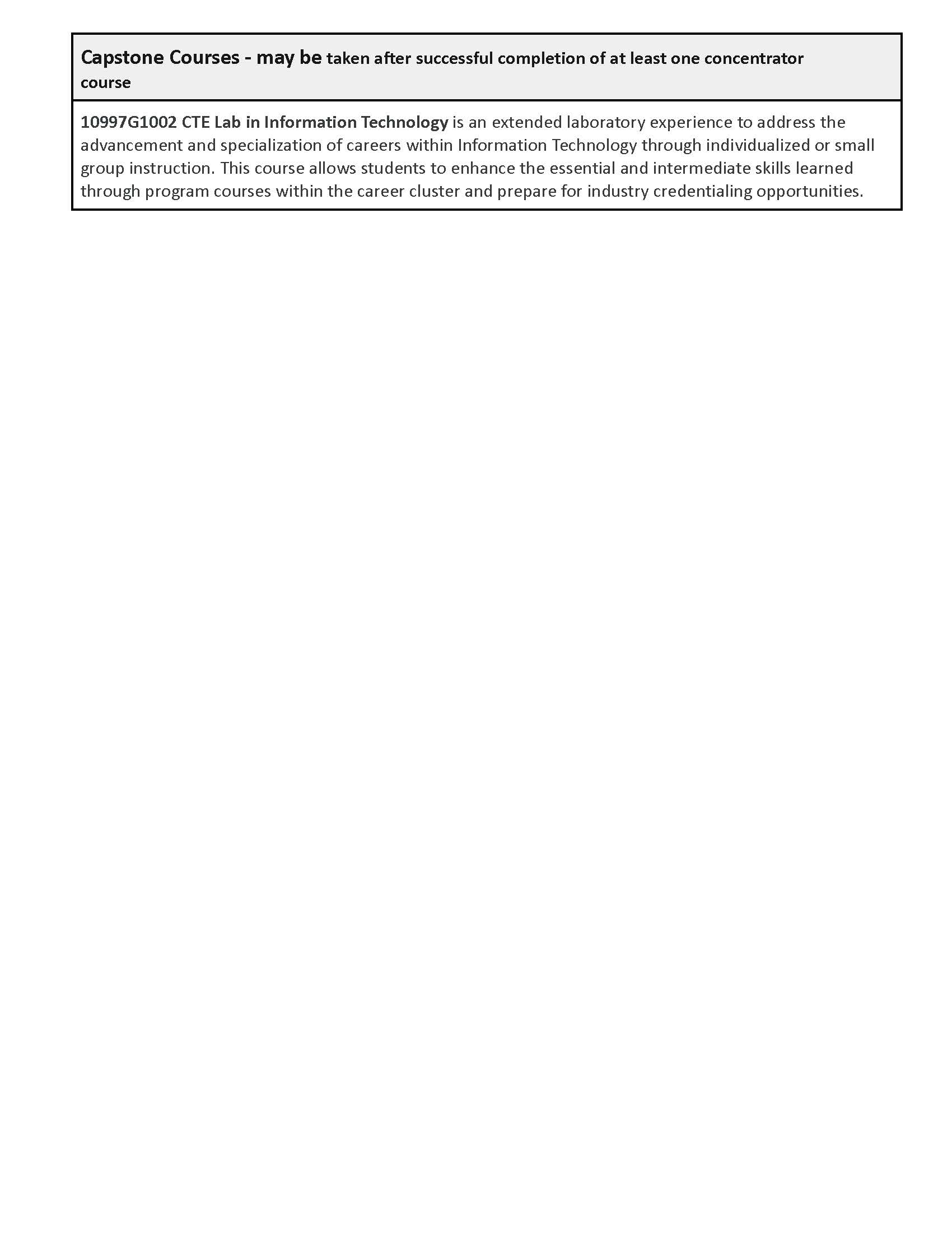 A table with text describing "Digitalization Strategies - Study Fellowships after successful completion of virtual and on-site innovation modules."