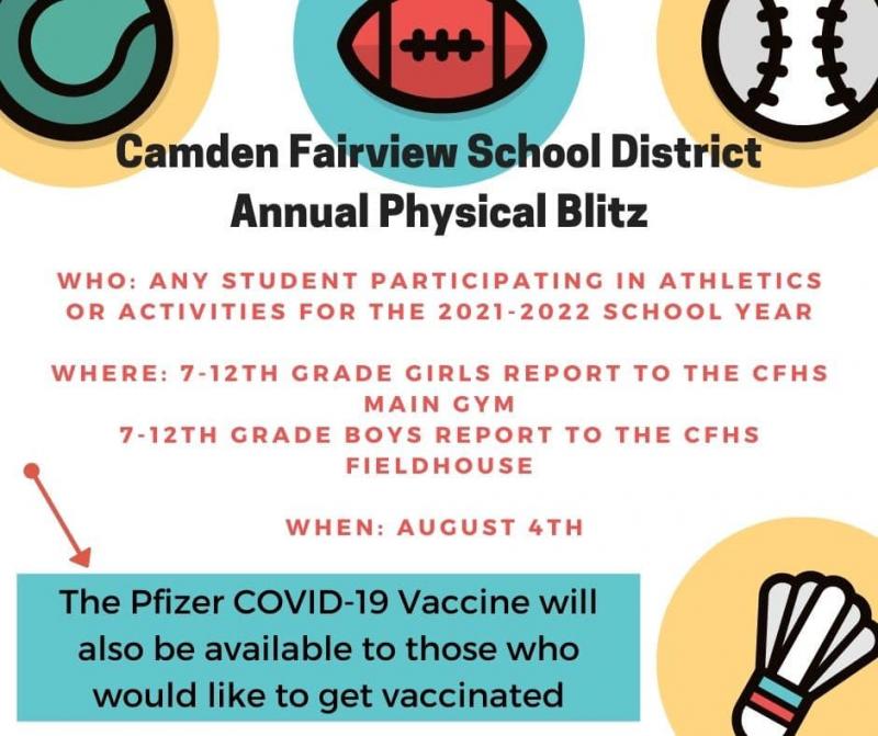 CAMDEN FAIRVIEW SCHOOL DISTRICT Home