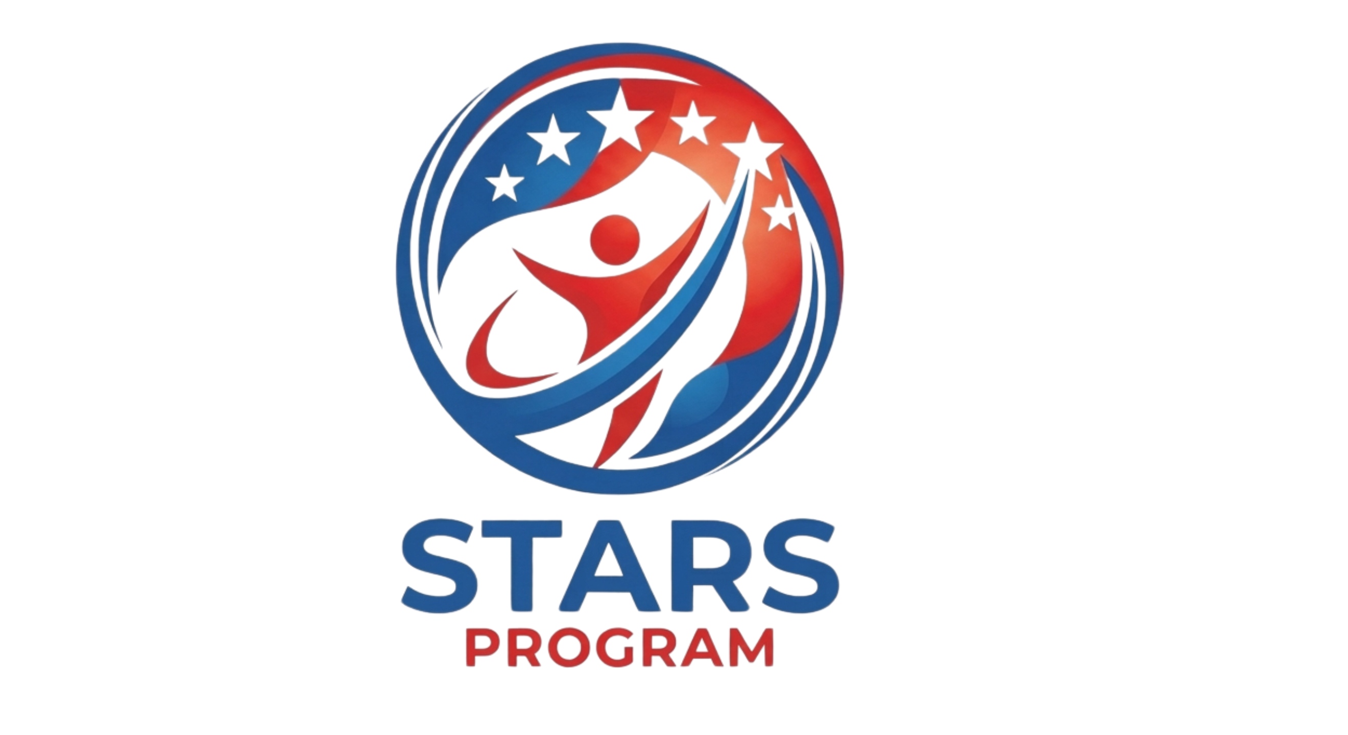 Logo for the STARS Program featuring a stylized figure reaching for stars.