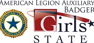 Logo for American Legion Auxiliary Badger Girls State.