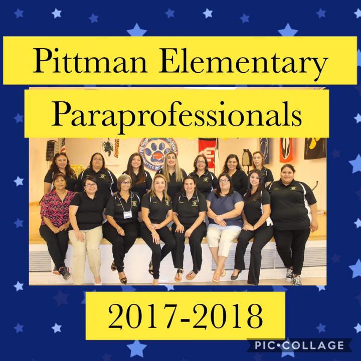 Pittman Elementary School Paraprofessionals