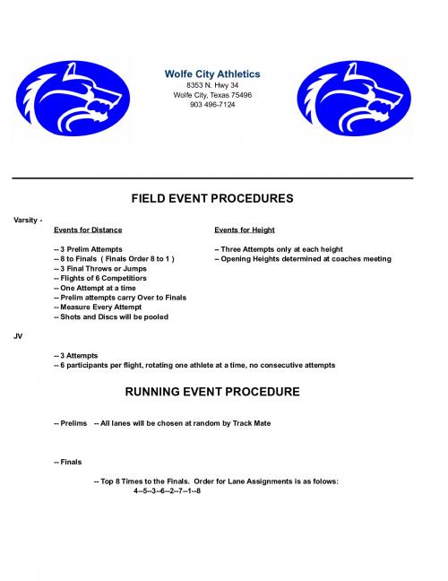 Honey Grove ISD Track