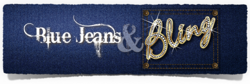 bling blue jeans