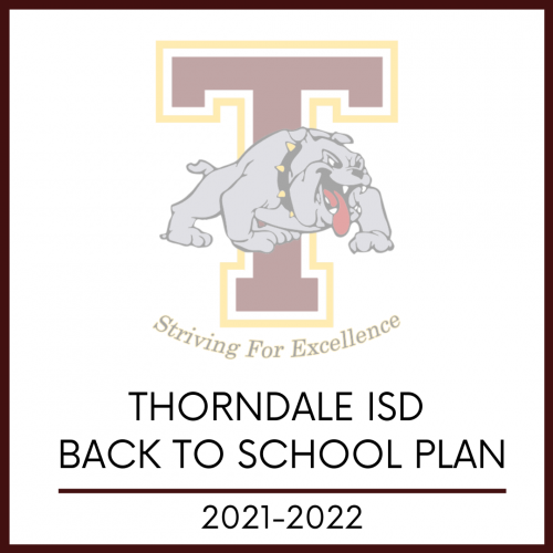 Thorndale ISD Back to School Plan