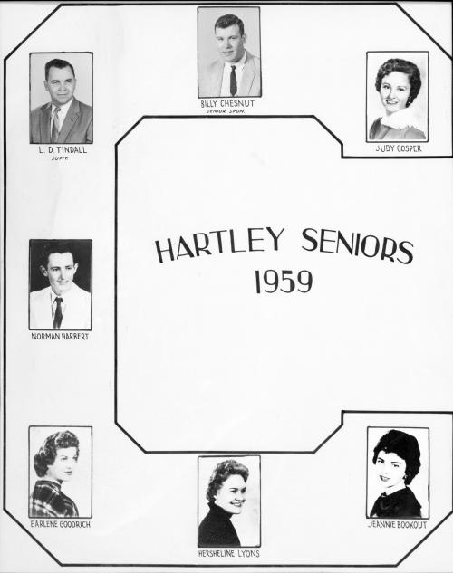 Hartley ISD Alumni Class of, 1959
