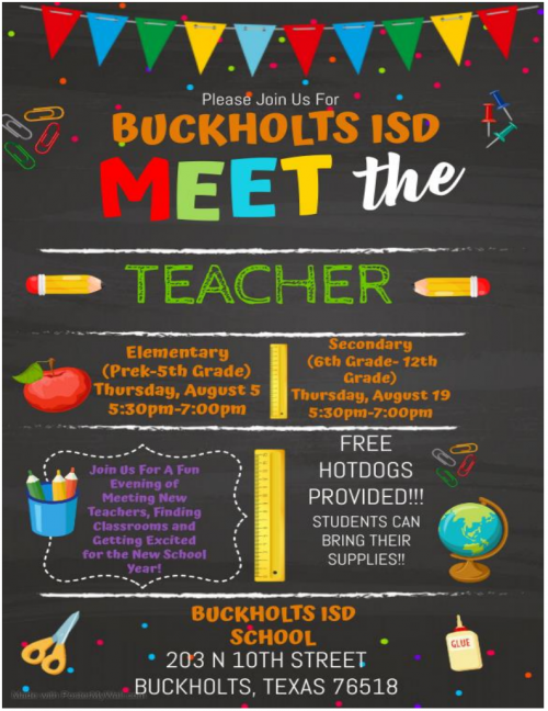 Buckholts ISD Home