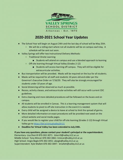 Valley Springs School District Elementary School