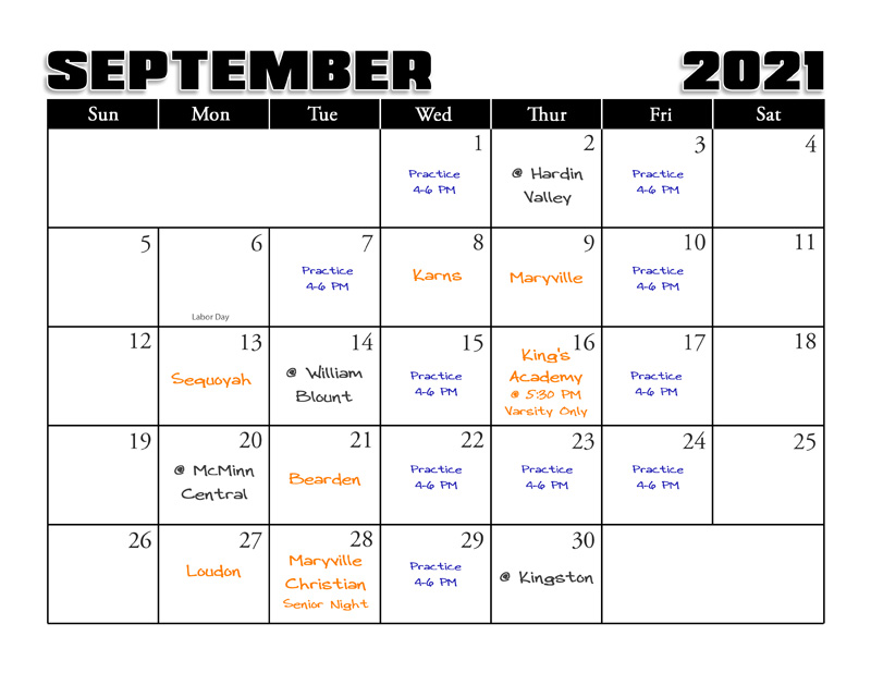 Lenoir City High School 2021 Summer Schedule