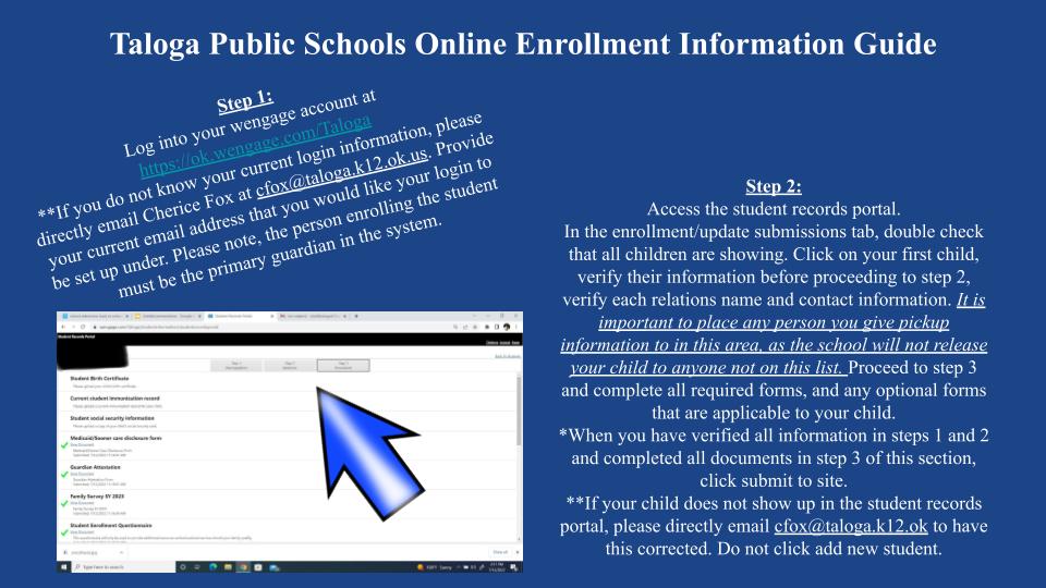 Taloga Public Schools Enrollment