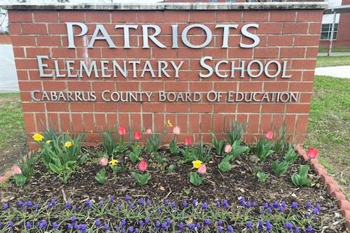 Patriots Elementary Sign