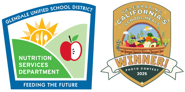 The logo for Glendale Unified School District's Nutrition Services Department.