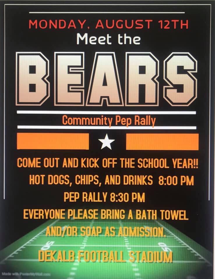 DeKalb ISD Home of the Bears Home