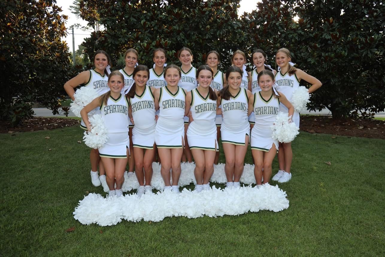 Spartan 8th Grade Cheer Team