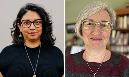 Krista Khan and Susan Gilbert-Collins