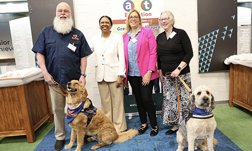 Dr. Tasha Potter, Superintendent, and Maycanitza Pundefinedrez, Assistant Superintendent for Educational Services, formally honored Roc Dogs founders Paul and Susan Anthony during a celebratory breakfast held on Friday, May 8.