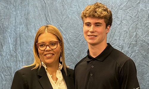 Mycantiza Perez with Aiden Elliot