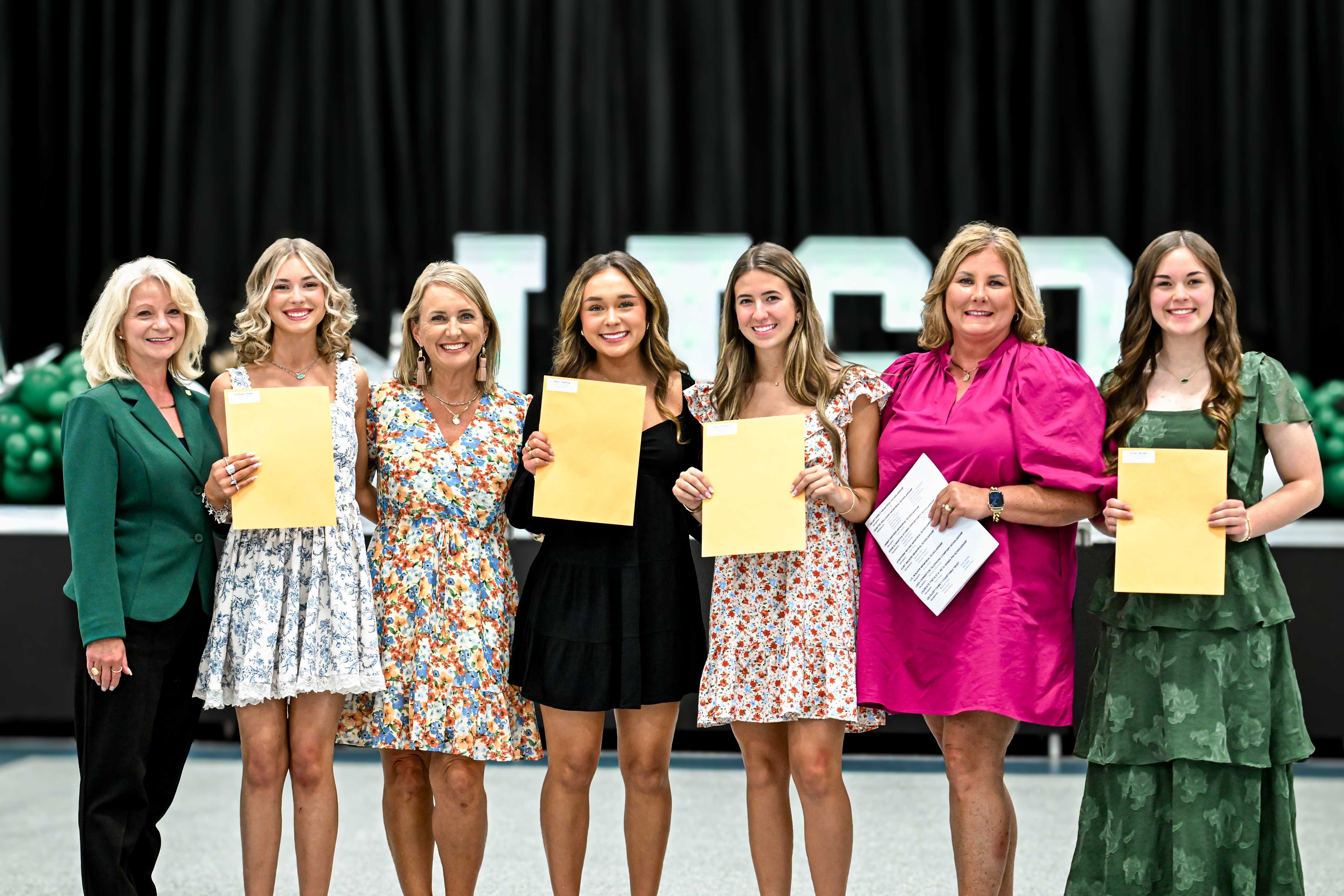 Green and White Scholarship Program Recipients