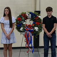 Vidor Jr. High Veterans Presentation 2025