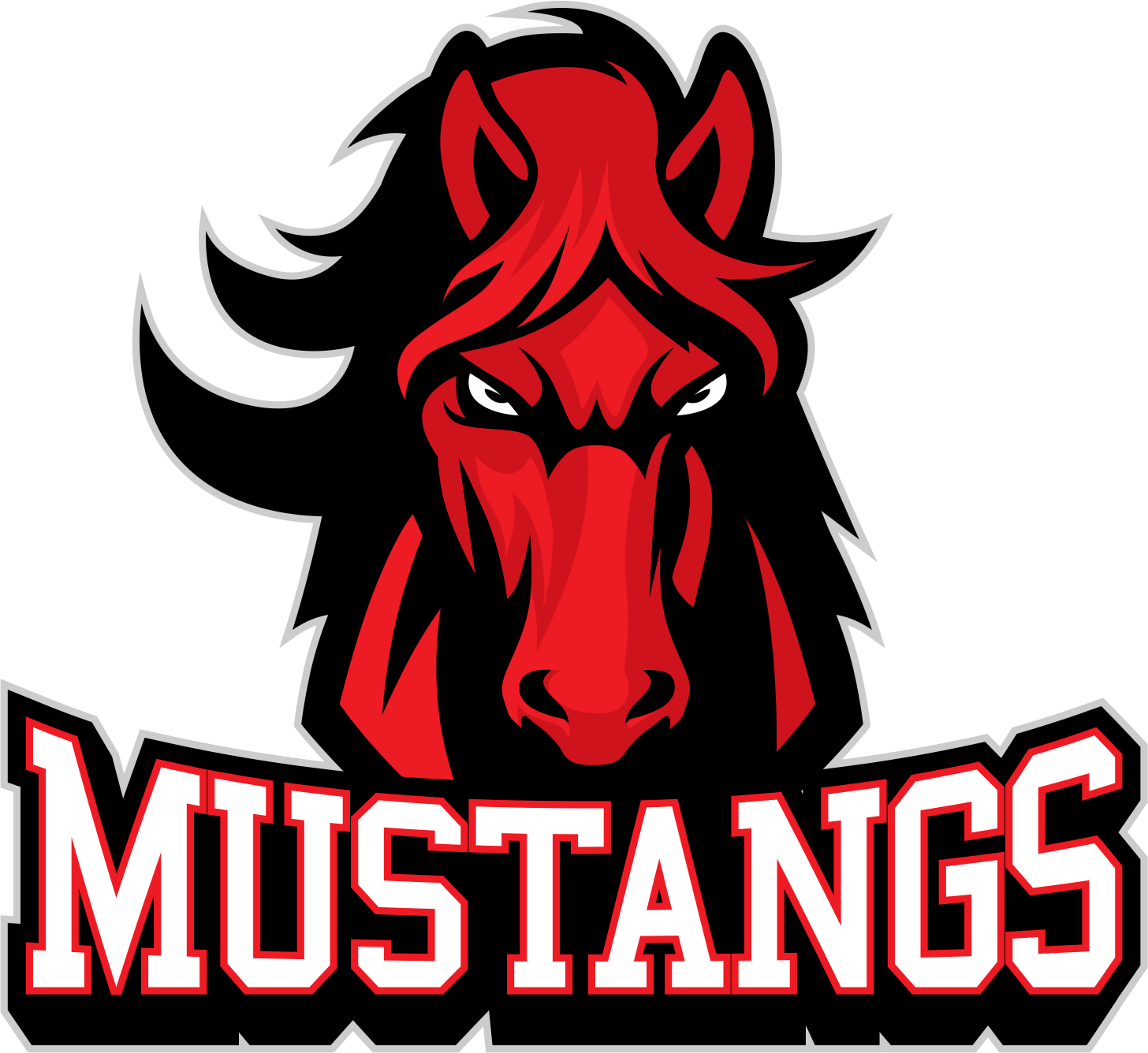 Mount Sinai logo with mustang head
