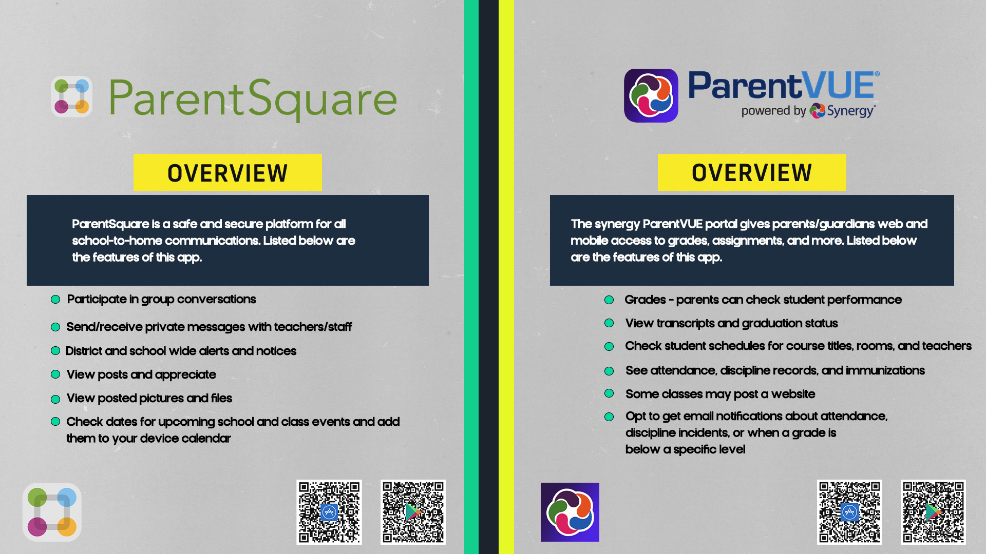 ParentSquare & ParentVue