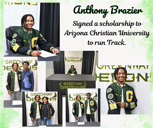 Anthony Brazier Signing