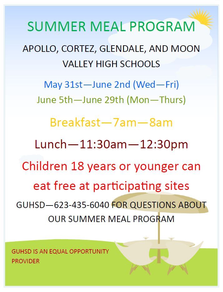 Summer Meal Program