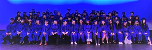 Congratulations to our graduates, you did it!  Group Photo: