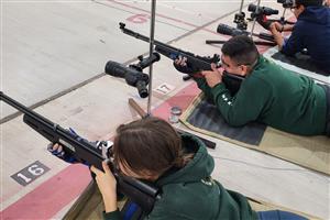 Varsity JROTC placed third in the Regional Three Position Air Rifle Qualifier on October 8th at the Ben Avery Shooting Facility. Varsity team members were: Eddie Albarez, Michael Issac, Jackson George, and Amory Thesing. Additionally, our JV team finished second place in the new shooter team category. JV team members were: Cesar Lescas, Alexandra Mannix, Nathaniel Munguia , and Rony Cardeno. Individual awards went to Eddie Albarez 8th place overall, while Cesar Lecsas took 2nd and Alexandra Mannix took 3rd in the new shooter category.