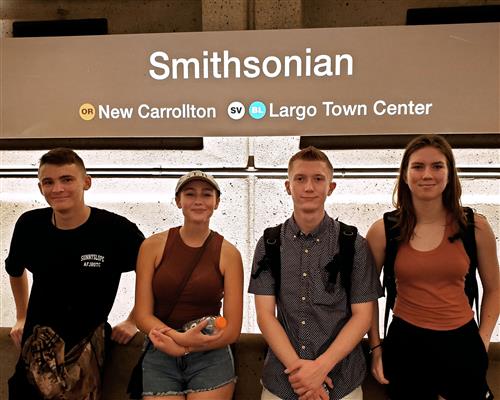 Sunnyslope's Jr. ROTC placed 4th overall a year long National Academic Bowl competition put on by the College Options Foundation. The SHS team had to compete in November 2021, February 2022, and lastly flew to Washington DC for their final round. Out of 580 teams entered around the country, SHS placed 4th overall and 1st in our region. Our Viking representatives were Bella Basile, Sean Deeny, Jenna Lambert, and Beau Davis. That team was coached by Lt. Col David Brosius.