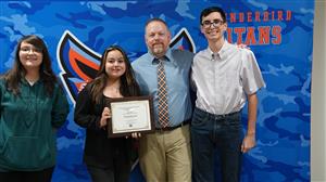 Student Group of the Year: Outdoors Club, Sponsor Eric Smith