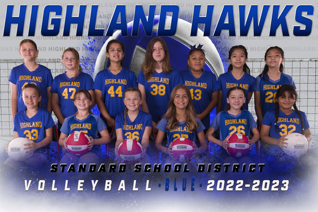 Highland Hawks Volleyball Blue 2022-2023