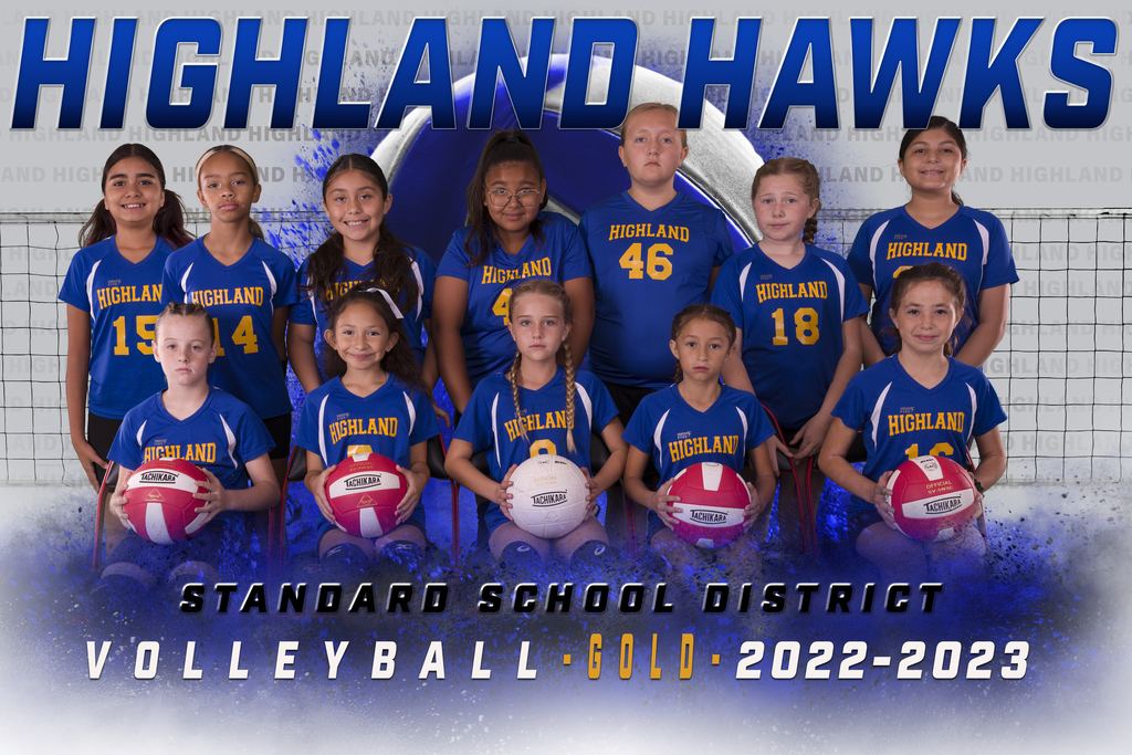 Highland Hawks Volleyball Gold 2022-2023