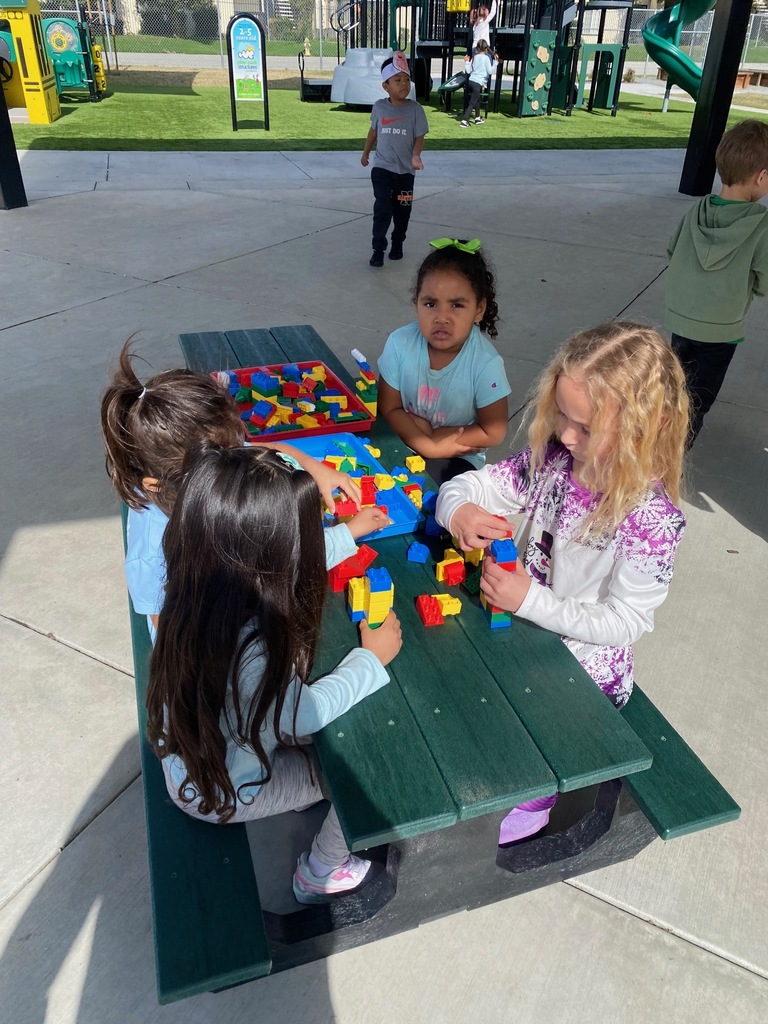 kids playing on our brand new Hobbit-sized TK/K tables
