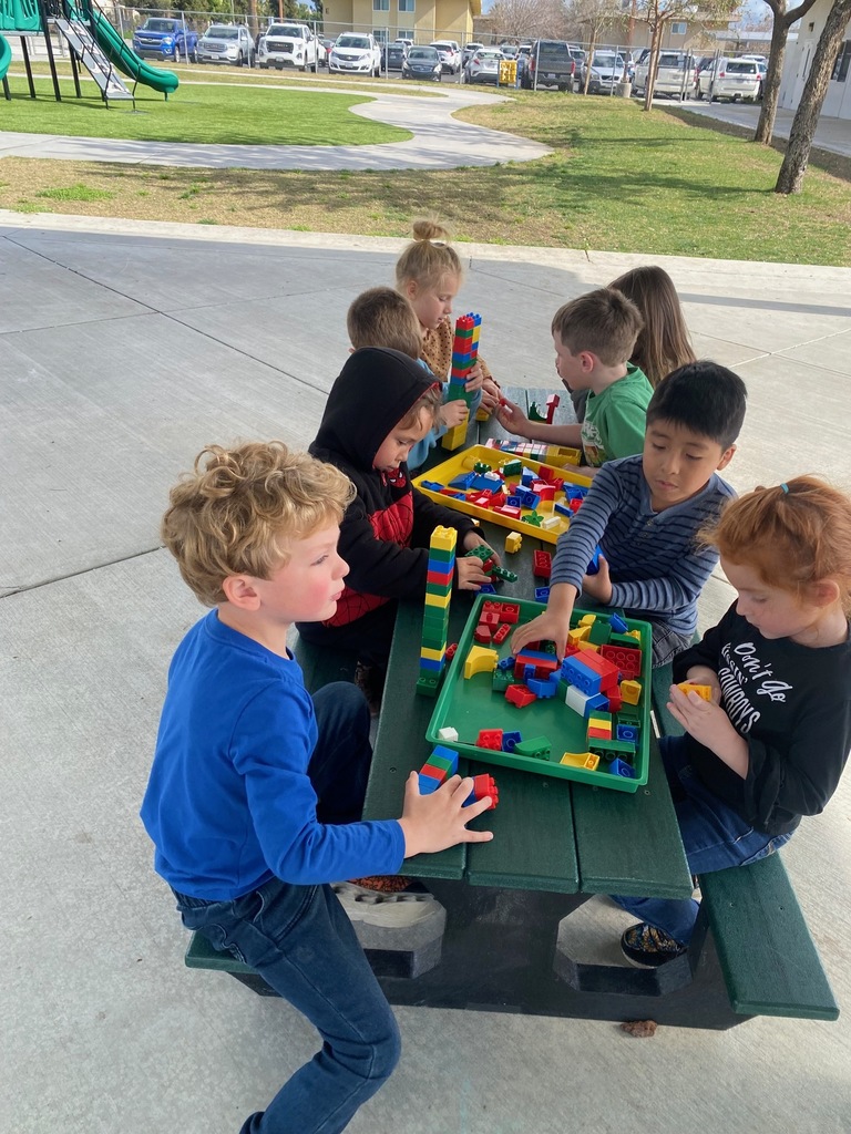 kids playing on our brand new Hobbit-sized TK/K tables