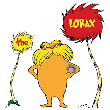 Wear a mustache "The Lorax"