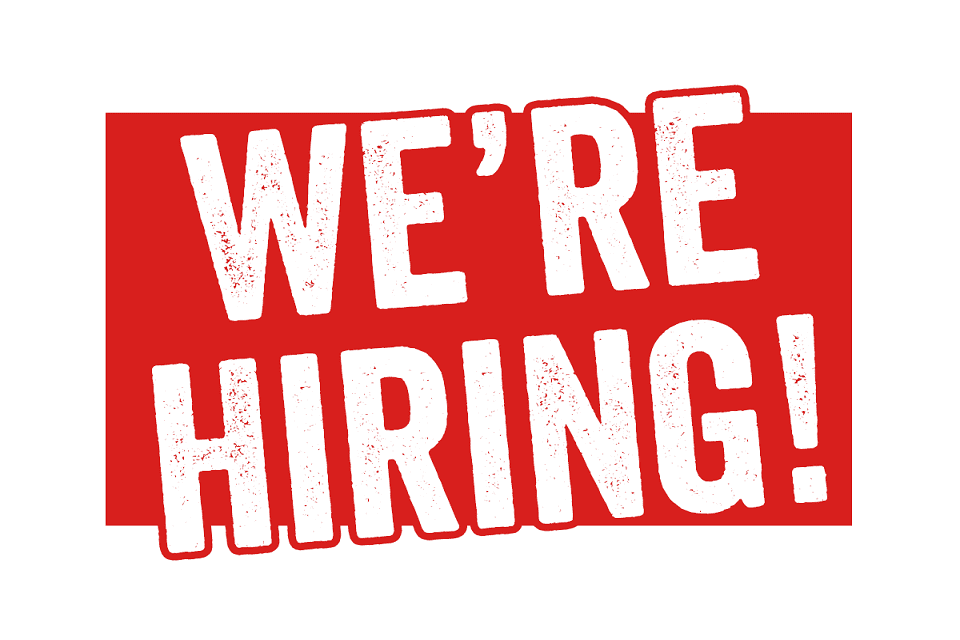 We're Hiring!