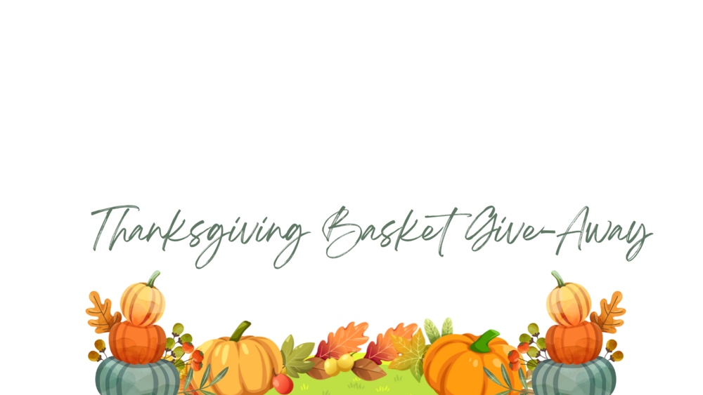 thanksgiving basket give-away