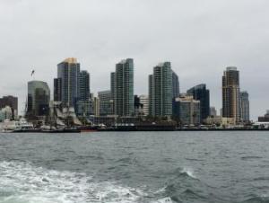 San Diego from a boat
