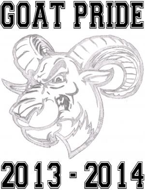 2013 - 2014 GMS Yearbook Cover