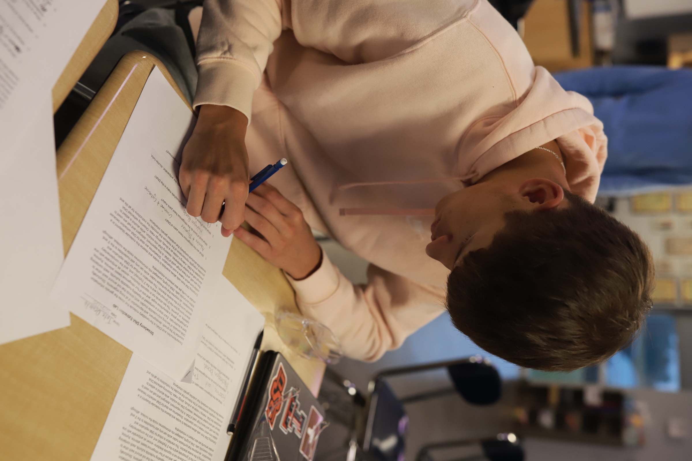 Student Studying