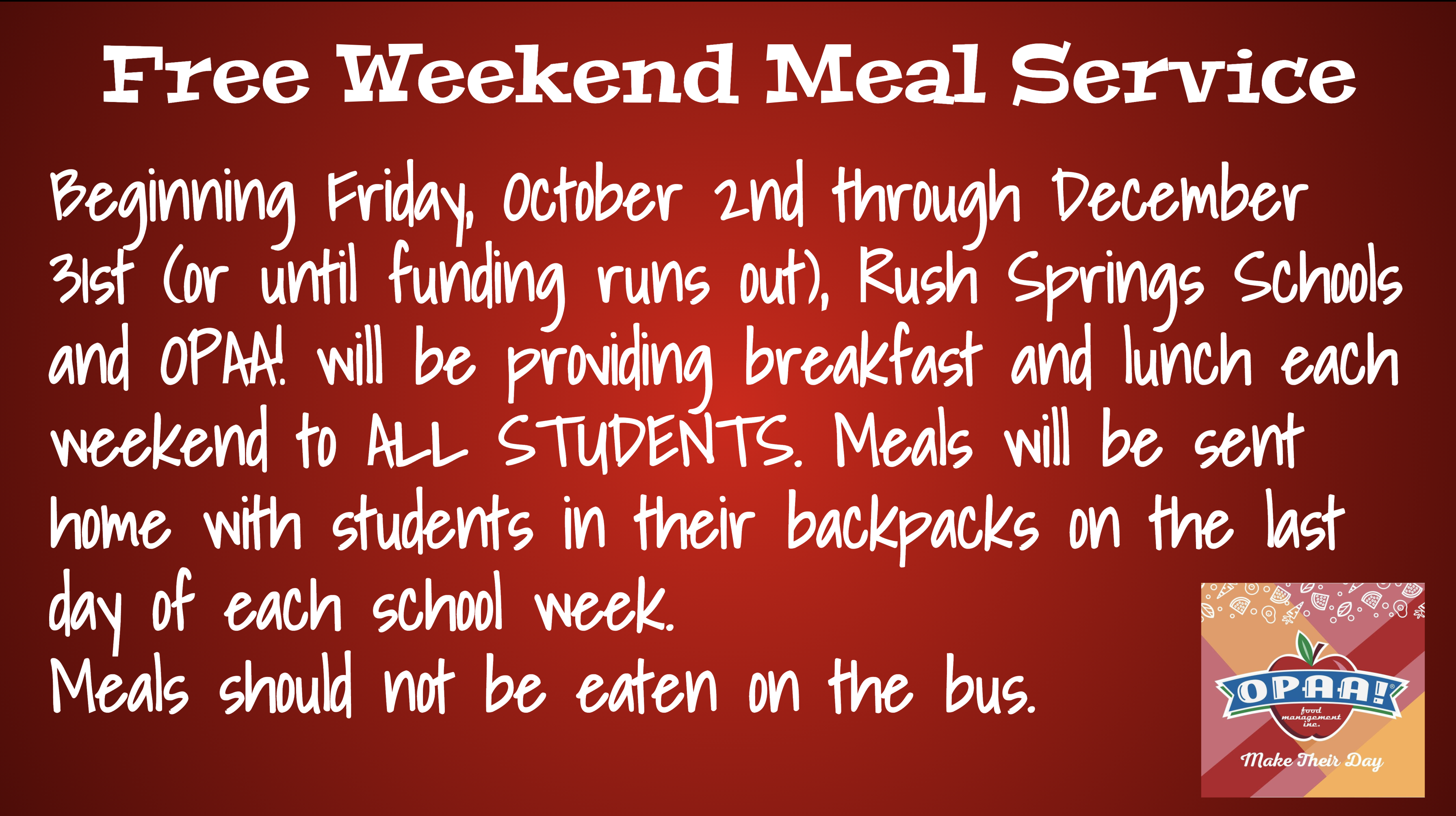 Rush Springs Public Schools District Homepage