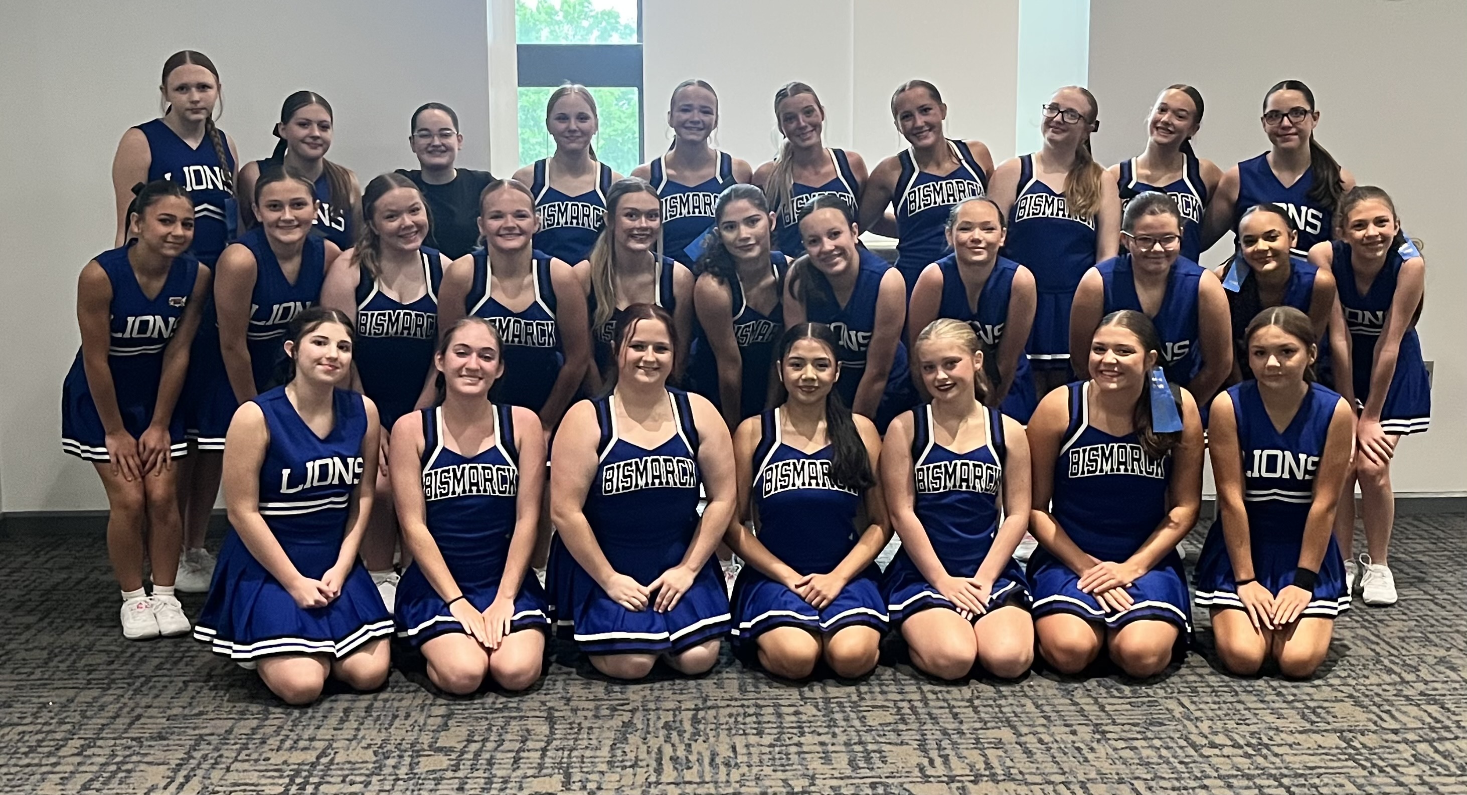 BHS 2026 Cheer Squad at Cheer Camp