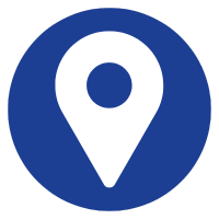 map icon in blue circle