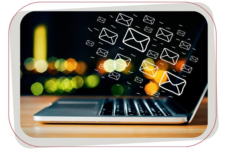 word bubble with graphics