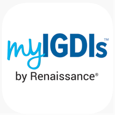 The 'myIGDIs' logo by Renaissance