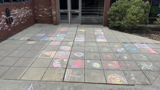 sidewalk drawings