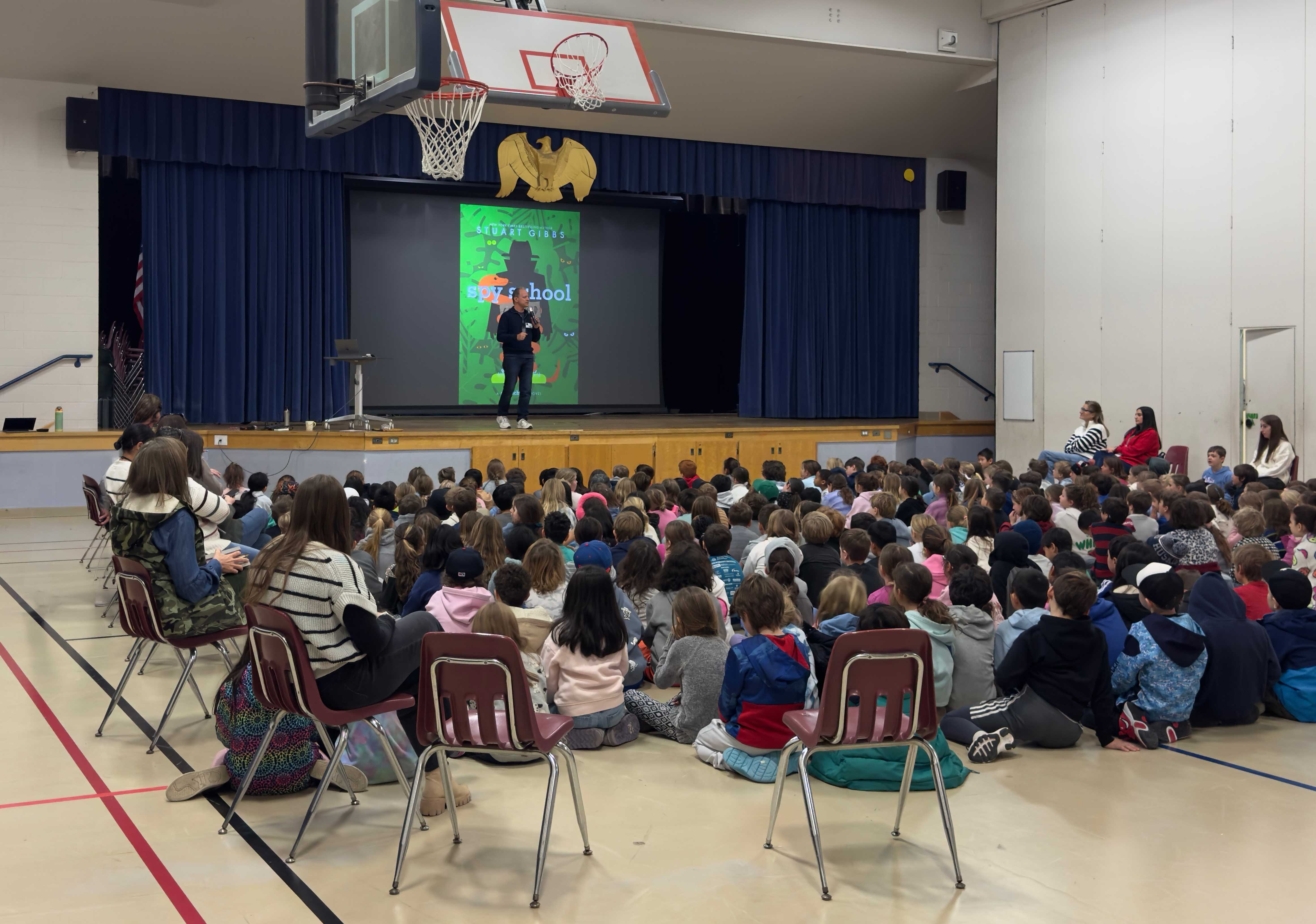 Stuart Gibbs visit