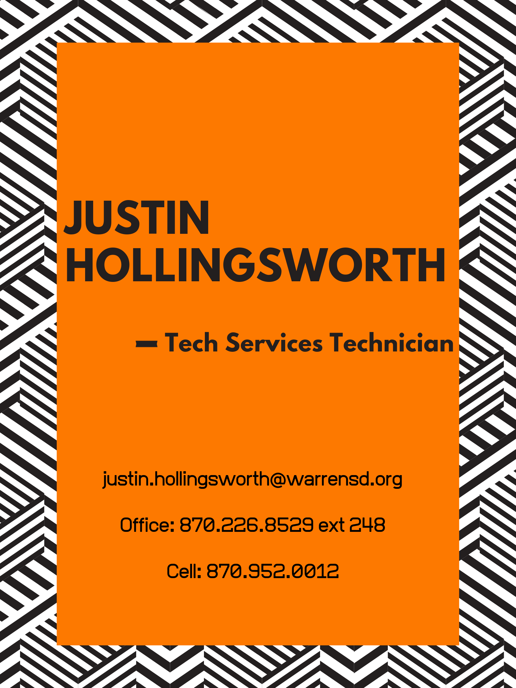 Warren School District Technology Dept. Staff