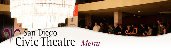 Civic Theatre Menu