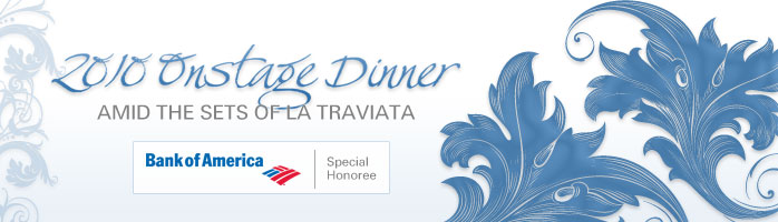 San Diego Opera's 2010 Onstage Dinner